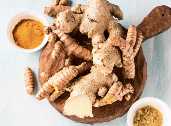 Tumeric, Ginger and Garlic
